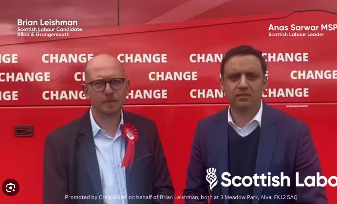 Lying charlatans Brian Lesihman MP and Anas Sarwar