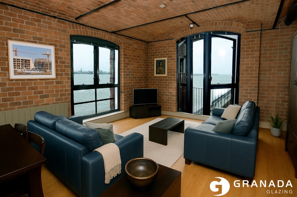 secondary glazing installation on traditional sash windows in Stirling